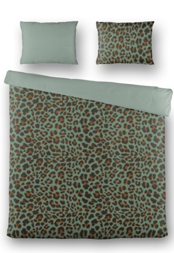 Byrklund Dekbedovertrek Lazy Leopard