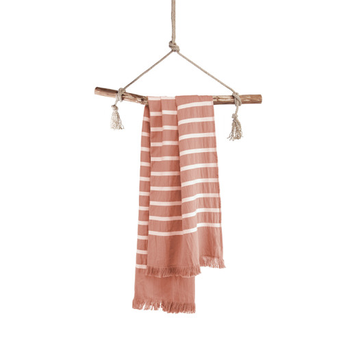 Fouta Sunny Stripes Terra