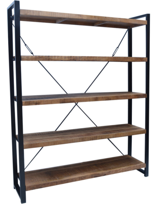 Britt roomdivider 120 5 shelves