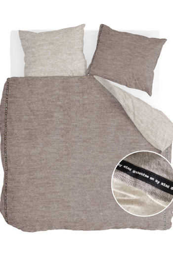 Walra Dekbedovertrek Casual Beauty Taupe