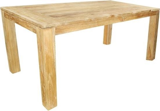 Teakhout tafel rechthoek