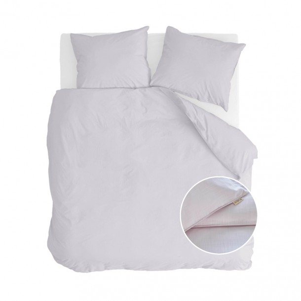 Walra Dekbedovertrek Vintage Cotton Lila