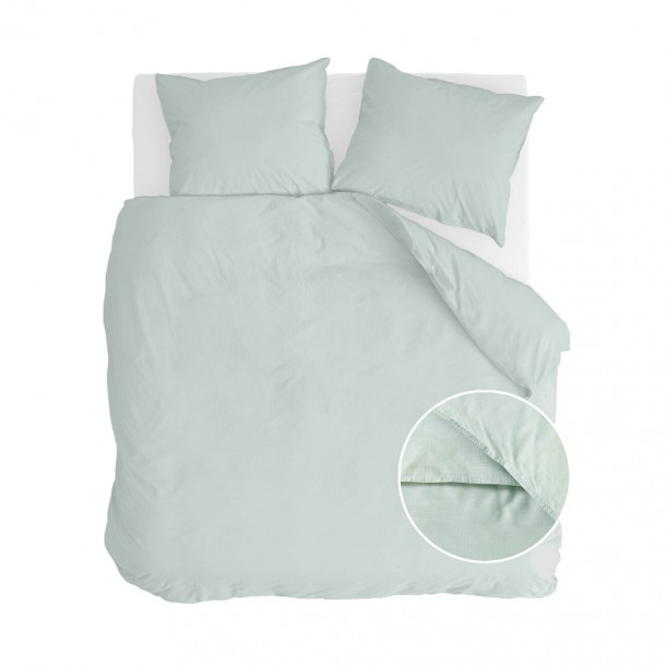 Walra Dekbedovertrek Vintage Cotton Jade