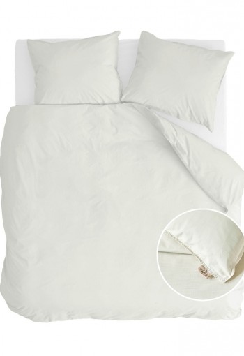 Walra Dekbedovertrek Vintage Cotton Naturel
