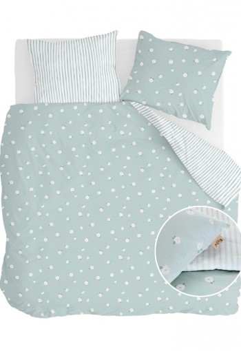 Walra Dekbedovertrek Little Daisies Mint